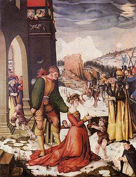 Hans Baldung Grien Beheading of St Dorothea by Baldung France oil painting art